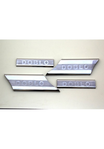 Fiat Doblo Krom İç Kapı Eşiği Takımı 2001-2006 Paslanmaz Çelik N11.7102