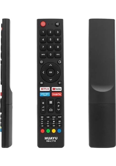 Huayu Rm-l1718 Saba-bravis-changhong Netflix- Youtube- Prime Video- Google Play Tuşlu Universal Lcd-led Tv Kumanda