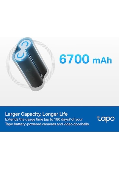 Tapo Tp-link A100, Bataryalı Kameralar İçin Şarj Edilebilir Yedek Batarya