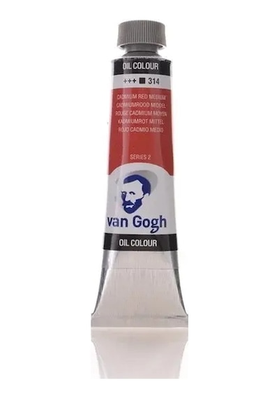 Van Gogh Yağlı Boya 40ml 314 Cadmium Red Medium 10 Renk