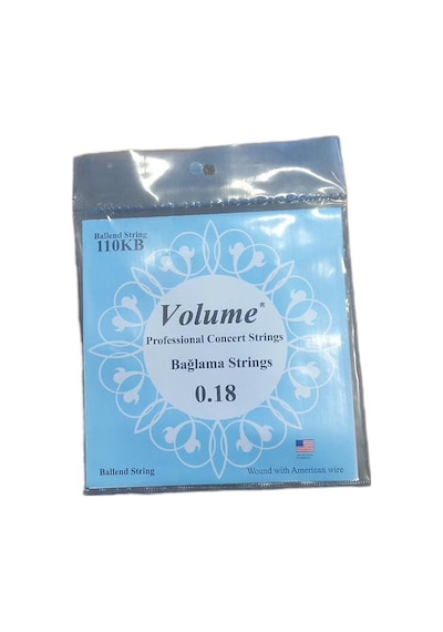 VOLUME 0.18 KISA SAP BAĞLAMA TELİ