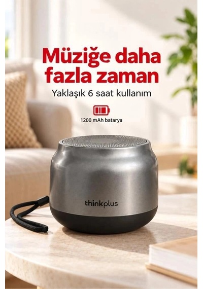 Bluetooth Hoparlör Taşınabilir Kablosuz Speaker K30 Siyah Müzik Ses Cihazı Küçük Boyut