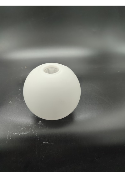G.9 Ampule Göre,glob Avize Camı.beyaz Renkte Çapı:10.00 Cm Küre.kendinden Dişli. Süt Beyaz Mat Renkte