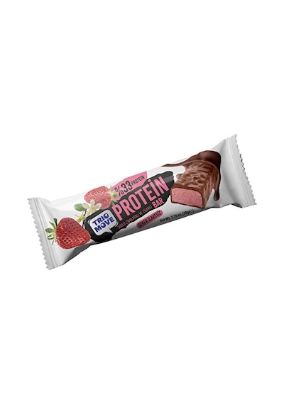 Trio Move Çikolata Kaplamalı Protein Bar - Çilekli Ve Sütlü Çikolatalı 9 x 50 G