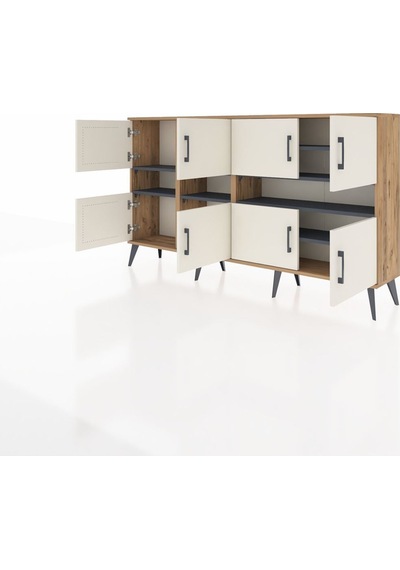Arges Konsol 8 Raflı 8 Kapaklı 176x30x99 Çam-aytaşı/antrasit Aytası/antrasıt - Atlas Çam Arges Konsol 8 Raflı 8 Kapaklı 176x30x99 Çam-aytaşı/antrasit Aytası/antrasıt - Atlas Çam