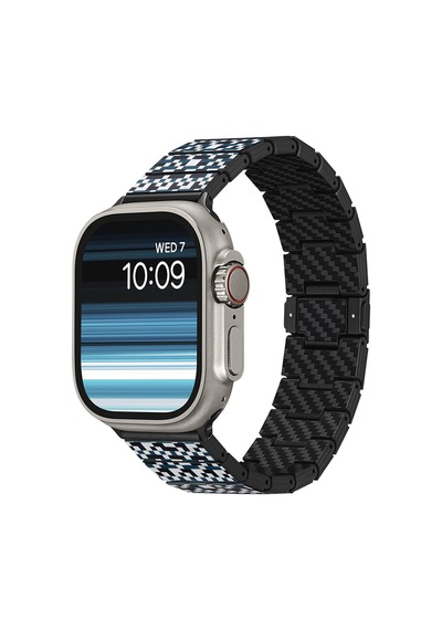 Pitaka Aramid Karbon Fiber Dreamland Chromacarbon Mosaic Watch Kordon