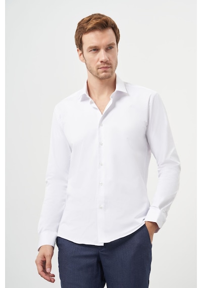 Morven Erkek Beyaz Basic Slim Fit İtalyan Yaka Gömlek 25mc004008600 Beyaz Beyaz Morven Erkek Beyaz Basic Slim Fit İtalyan Yaka Gömlek 25mc004008600 Beyaz Beyaz