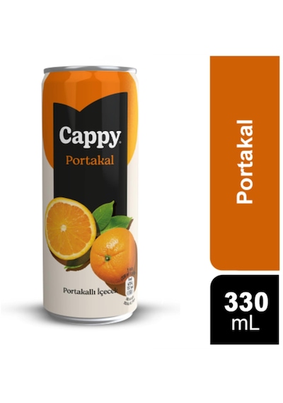 Cappy Portakallı İçecek 330 Ml X 12 Adet