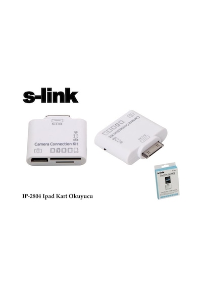 S-Link Ip-2804 Apple Uyumlu iPad  Kart Okuyucu