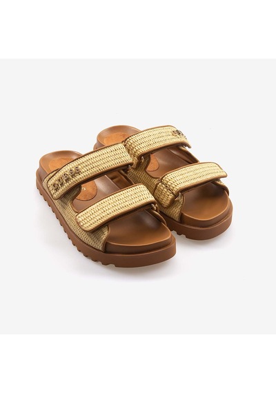 Guess Kadın Sandalet Fljfdefap19 Tan Kahverengi