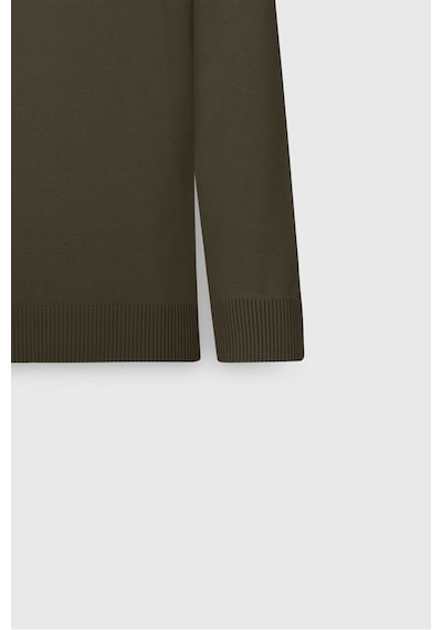 AC&Co / Altınyıldız Classics Erkek Hakı Pamuklu Standart Fit Normal Kesim Bisiklet Yaka Triko Kazak Haki AC&Co / Altınyıldız Classics Erkek Hakı Pamuklu Standart Fit Normal Kesim Bisiklet Yaka Triko Kazak Haki