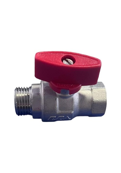 Eca 1/2" Kelebek Volanlı Küresel Valf Dış Vida+iç Vida 102122381