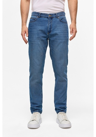 Backandbond Mavi Slim Fit Denim Pantolon Çok Renkli