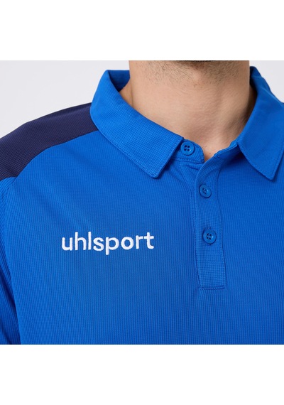 Goal Blue - Lacivert Uhlsport Erkek Polo T-shirt Energy 1101801 Açık Mavi