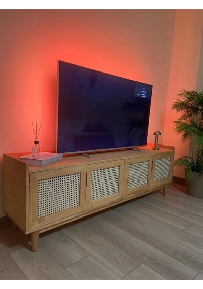 Élysée Masif Rattan Tv Ünitesi Natural