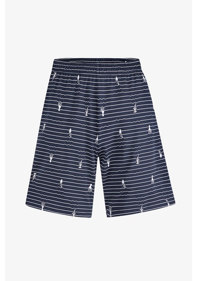 Penti Erkek Renkli Lighthouse Bay Şortlu Pijama Takımı