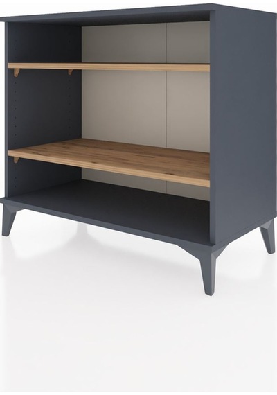 Hyperion Şifonyer 2 Raflı 88x44x80 Antrasit-çam Antrasit