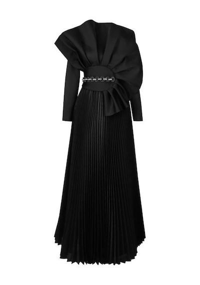 Senna Vıolanda Dress Siyah Siyah