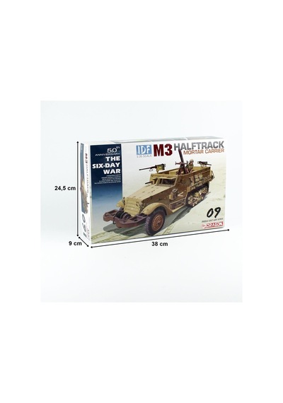 Dragon 3597 1/35 Ölçek, Idf M3 Yarı Paletli Havan Topu Taşıyıcı Plastik Model Kiti-51525
