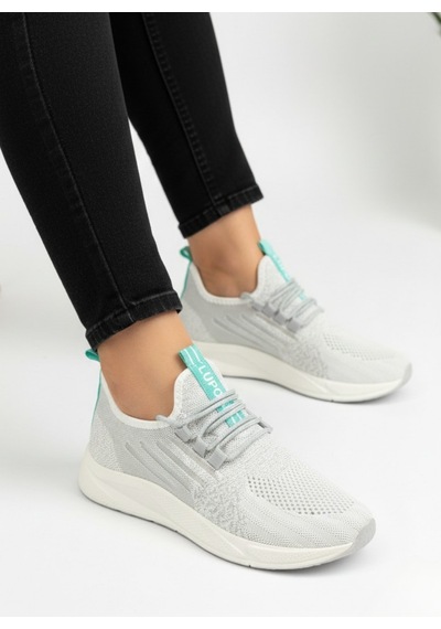Homiro Bağcıklı Triko Unisex Spor Ayakkabı-buz Beyaz Su Yeşili Buz Beyaz-su Yeşili