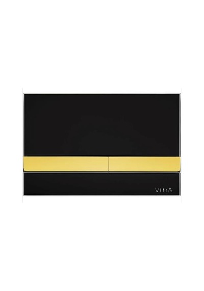 VitrA 740-1105 Select Kumanda Pan.siyah-altın Cam. Altın