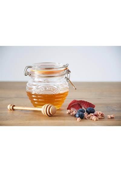 Kilner Ahşap Kepçeli Bal Kavanozu 400 ML