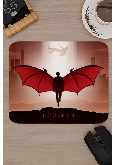 Lucifer V5 22x18 Gaming Kauçuk Kaymaz Taban Mouse Pad Fare Altlığı
