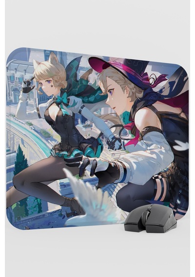 Lyney Genshin Impact Anime Gacha V1 - 48x40 Xl Gaming Mouse Pad Fare Altlığı