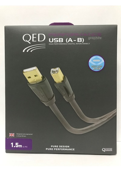 Qed Qe-6901 Performance Usb A-B Graphıte Kablo 1.5 Metre