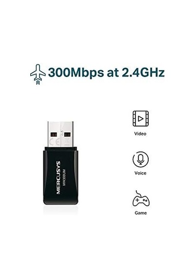 Mw300um 300mbps Kablosuz Usb Adaptör