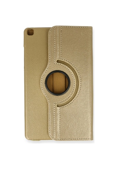 Samsung Galaxy  Uyumlu  Tab A9 Plus Kılıf 360 Tablet Deri Kılıf - Gold