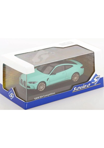 1:43 Solido 2023 Bmw G82 M4 Competition Turkuaz