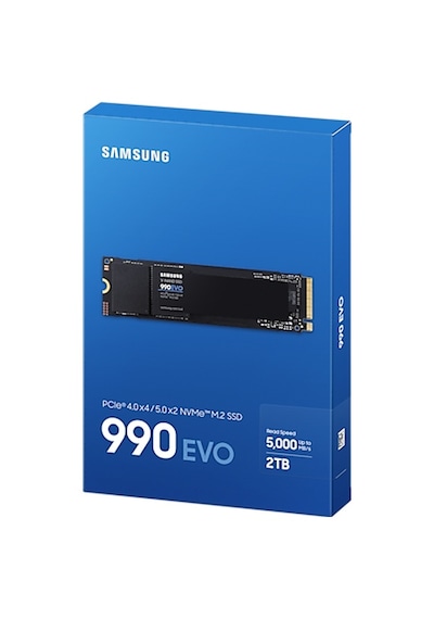 Samsung 990 EVO MZ-V9E2T0BW 2 TB PCIe Gen 4.0 X4 NVMe M.2 2280 SSD