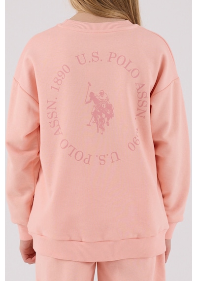 U.S. Polo Assn. U.s. Polo Assn Kız Çocuk Turuncu Eşofman Takımı Turuncu