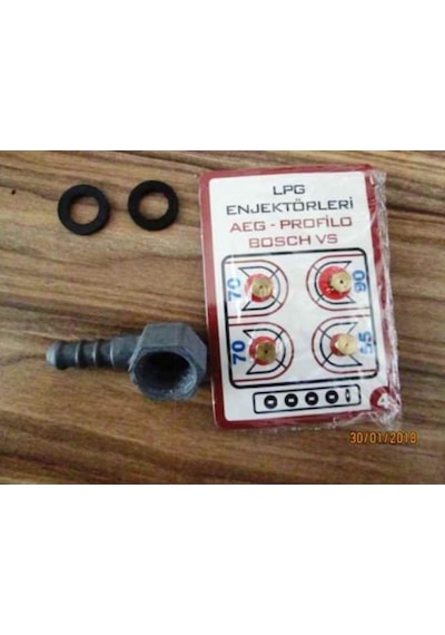Lpg Ocak Memesi Enjektör Ve Yan Pipo Conta Bütün Markalara Uyumlu - 244410103