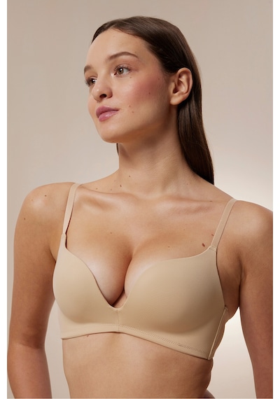 Penti #Hiççamaşırı Ten Decollette Push Up Balensiz Sütyen