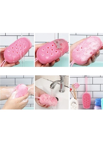 Süngerli Silikon Banyo Kesesi 285 ML