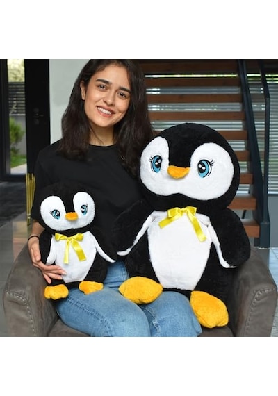 Özgüner Oyuncak Penguen Pelüş Büyük Siyah Genel