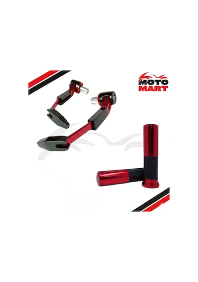 Sym Cruisym 250 Elcik Ve Manet Koruma Set-kırmızı-ma17853