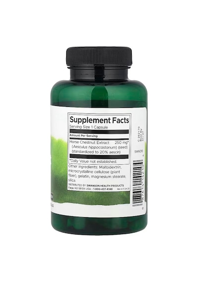 Swanson Horse Chestnut Extract At Kestanesi Özü 250 Mg 120 Caps