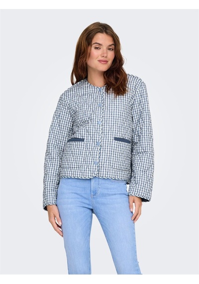 Only Onlbıll Lıfe Rev Quılted Jacket Cc Otw Kadın Blue Mont - 15361375 Mavi