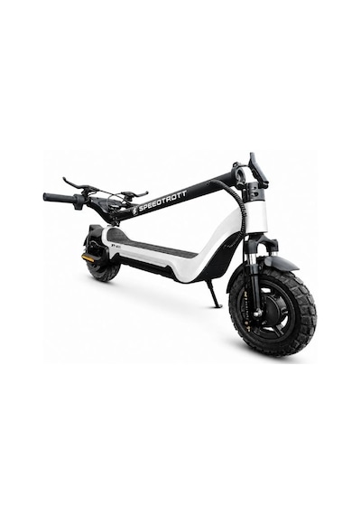 Speedtrott Xt-800 Elektrikli Scooter Gri 800w Motor, 48v 15ah Batarya, 30 Km Menzil