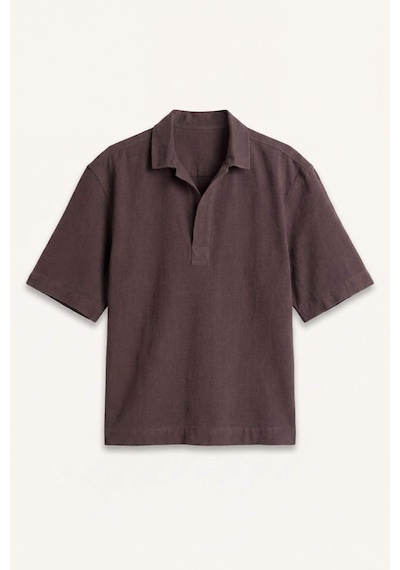 Defacto %100 Pamuk Boxy Fit Gömlek F8622ax26spbn192 Kahve-bn192