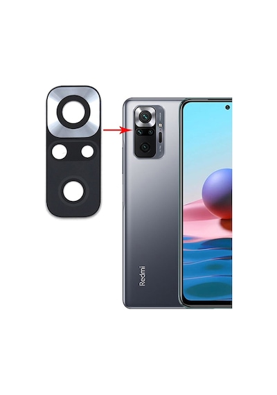 Xiaomi Redmi Note 10 Pro Max Kamera Lensi Camı M2101k6ı
