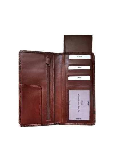 Shop Hakiki Deri Erkek Cüzdan Kahverengi - 676726118 Kahverengi