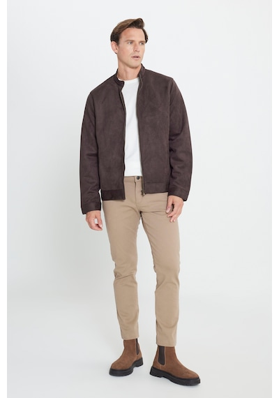 Ac&Co / Altınyıldız Classics Erkek Kahverengı Standart Fit Normal Kesim Dik Yaka Mont Kahverengi Ac&Co / Altınyıldız Classics Erkek Kahverengı Standart Fit Normal Kesim Dik Yaka Mont Kahverengi