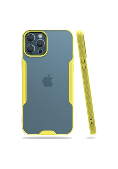 Apple Uyumlu iPhone 12 Pro Max Kilif Platin Matte Silikon Arka Kapak 485677994