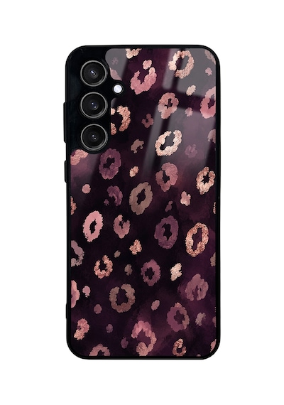 Samsung Uyumlu Galaxy S23 Fe Kılıf Kamera Lens Korumalı Desenli Silikon Üstün Koruma Ogaa Kahverengi