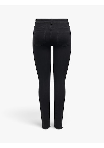 Only Onlhush Mıd Skın Ank Rw Dnm Akm188 Noos Kadın Siyah Denim Pantolon - 15336727