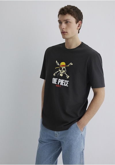 Mavi Loose Siyah Erkek T-shirt M0612662-70092 Siyah